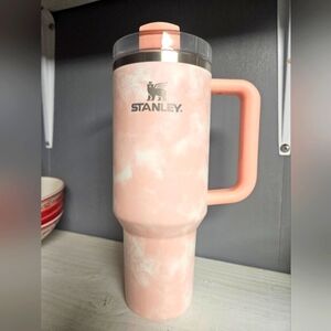 Stanley Quentcher Tumbler Rare Peach Tie Die